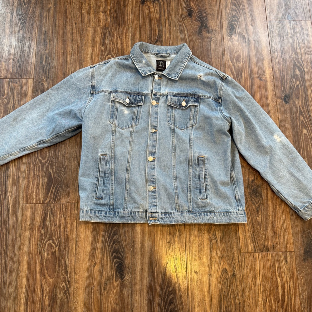 Vintage Light Wash Denim Jacket